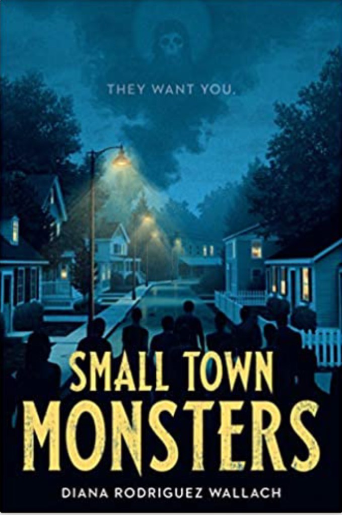 Image of the book cover for "Small Town Monsters."